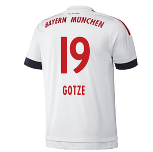 Bayern Munich 2015-16 Away Shirt (2XL) (Good) (Gotze 19)_1