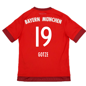 Bayern Munich 2015-16 Home Shirt (M) (Mint) (Gotze 19)_1