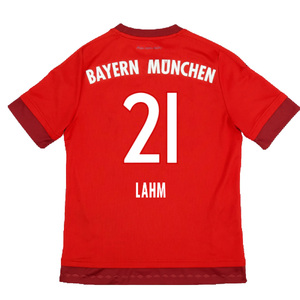 Bayern Munich 2015-16 Home Shirt (XL) (Very Good) (Lahm 21)_1