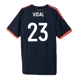 Bayern Munich 2015-16 Third Shirt ((Excellent) S) (Vidal 23)_2