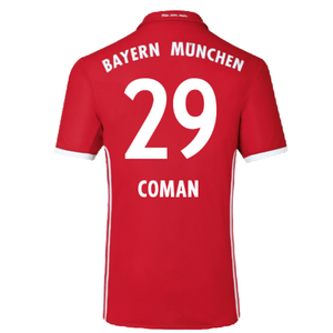 Bayern Munich 2016-17 Home Shirt (Excellent) (Coman 29)_1