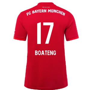 Bayern Munich 2019-20 Home Shirt (Mint) (BOATENG 17)_1