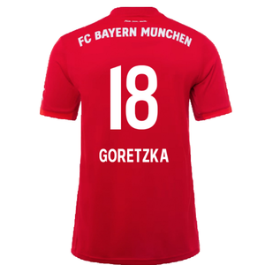 Bayern Munich 2019-20 Home Shirt (Mint) (GORETZKA 18)_1