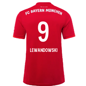 Bayern Munich 2019-20 Home Shirt (Mint) (LEWANDOWSKI 9)_1