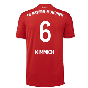 Bayern Munich 2020-21 Home Shirt (L) (Mint) (KIMMICH 6)_1