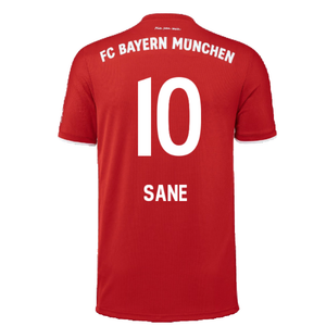 Bayern Munich 2020-21 Home Shirt (L) (Mint) (SANE 10)_1