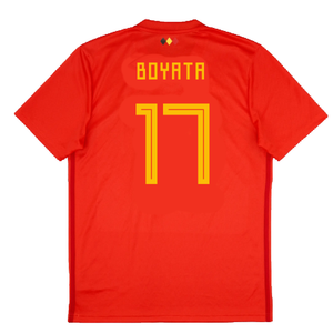 Belgium 2018-19 Home Shirt (XL) (Good) (Boyata 17)_1