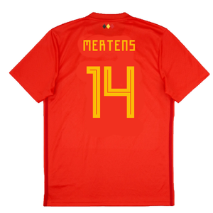 Belgium 2018-19 Home Shirt (XL) (Good) (Mertens 14)_1