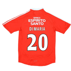 Benfica 2007-2008 Home Shirt (L) (Excellent) (Di Maria 20)_1