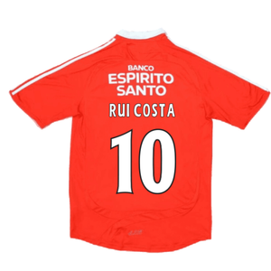 Benfica 2007-2008 Home Shirt (L) (Excellent) (RUI COSTA 10)_1