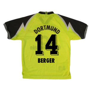 Borussia Dortmund 1995-96 Home Shirt (XS) (Excellent) (Berger 14)_1