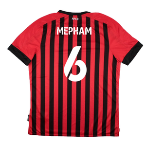 Bourenmouth 2021-22 Home Shirt (Sponsorless) (M) (Mint) (Mepham 6)_1