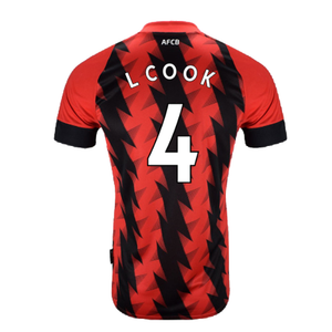 Bournemouth 2022-23 Home Shirt (Sponsorless) (XXL) (L COOK 4) (Mint)_1