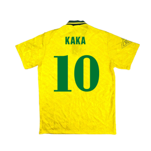 Brazil 1991-93 Home Shirt (S) (Good) (Kaka 10)_1