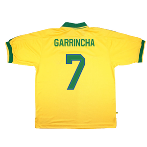 Brazil 1997-98 Home Shirt (XL) (Very Good) (GARRINCHA 7)_1