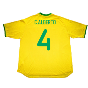 Brazil 2000-02 home Shirt (Excellent) (C.Alberto 4)_1