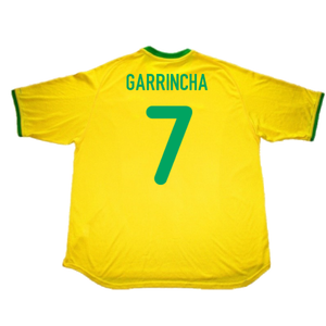 Brazil 2000-02 home (XL) (Excellent) (Garrincha 7)_1