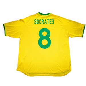 Brazil 2000-02 home Shirt (Excellent) (Socrates 8)_1