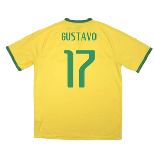 Brazil 2014-15 Home Shirt (Excellent) (Gustavo 17)_1