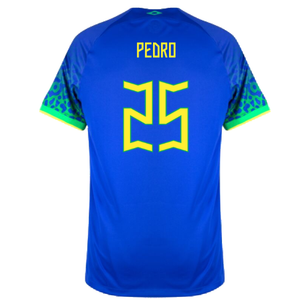 Brazil 2022-23 Away Shirt (XSB) (Mint) (Pedro 25)_1