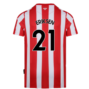 Brentford 2021-23 Home Shirt (XL) (Mint) (ERIKSEN 21)_1