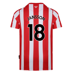 Brentford 2021-23 Home Shirt (S) (Excellent) (JANSSON 18)_1