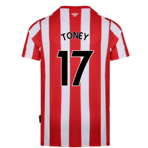 Brentford 2021-23 Home Shirt (S) (Excellent) (TONEY 17)_1