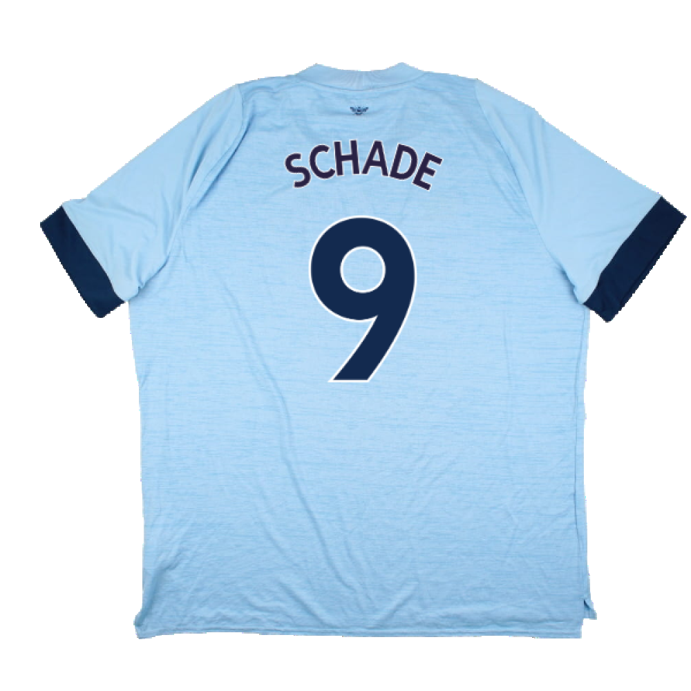 Brentford 2022-24 Away Shirt (Sponsorless) (3XL) (Excellent) (Schade 9)_1