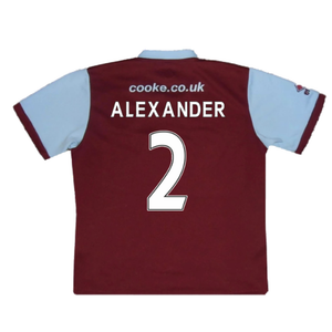 Burnley 2009-10 Home Shirt (XL) (Excellent) (Alexander 2)_1