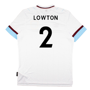 Burnley 2021-22 Away Shirt (Sponsorless) (XL) (Mint) (LOWTON 2)_1