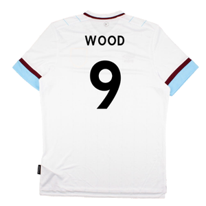 Burnley 2021-22 Away Shirt (Sponsorless) (S) (Mint) (WOOD 9)_1