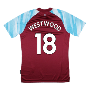 Burnley 2021-22 Home Shirt (Sponsorless) (XL) (WESTWOOD 18) (Mint)_1