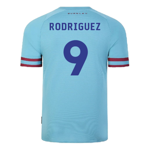 Burnley 2022-23 Away Shirt (Sponsorless) (M) (Mint) (RODRIGUEZ 9)_1