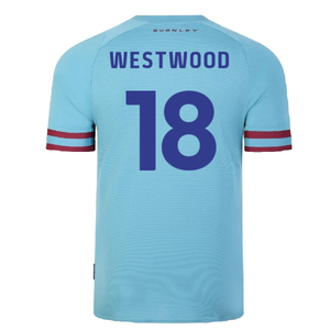 Burnley 2022-23 Away Shirt (Sponsorless) (XXL) (Excellent) (WESTWOOD 18)_1