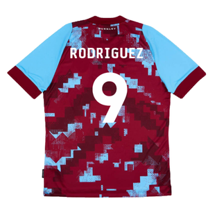 Burnley 2022-23 Home Shirt (M) (Mint) (RODRIGUEZ 9)_1