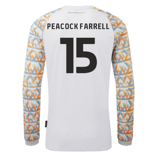 Burnley 2022-23 Long Sleeve Goalkeeper Third Shirt (XL) (Excellent) (Peacock Farrell 15)_1