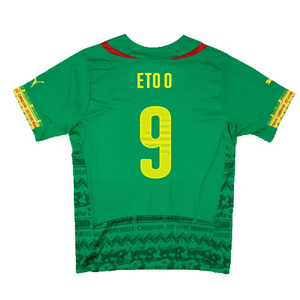 Cameroon 2014-15 Home Shirt (Mint) (Eto O 9)_1