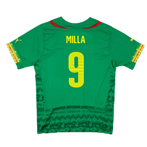 Cameroon 2014-15 Home Shirt (Mint) (Milla 9)_1