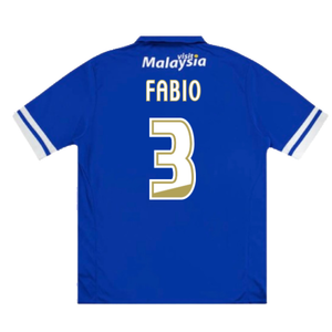 Cardiff City 2014-15 Away Shirt (M) (Very Good) (Fabio 3)_1