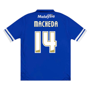 Cardiff City 2014-15 Away Shirt (M) (Very Good) (Macheda 14)_1