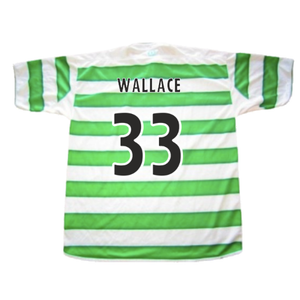 Celtic 2003-04 Home Shirt (M) (Very Good) (Wallace 33)_1