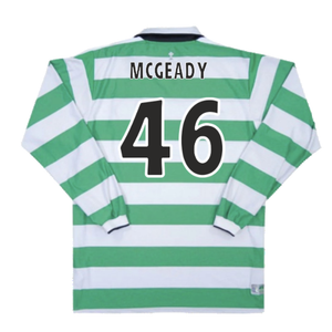 Celtic 2004-05 Home Long Sleeve Shirt (XXL) (Excellent) (McGeady 46)_1