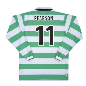 Celtic 2004-05 Home Long Sleeve Shirt (XXL) (Excellent) (Pearson 11)_1