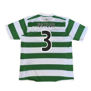 Celtic 2007-08 Home Shirt (M) (Good) (Naylor 3)_1