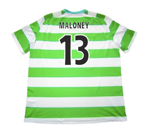 Celtic 2008-10 Home Shirt (M) (Good) (Maloney 13)_1