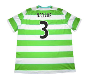 Celtic 2008-10 Home Shirt (M) (Good) (Naylor 3)_1