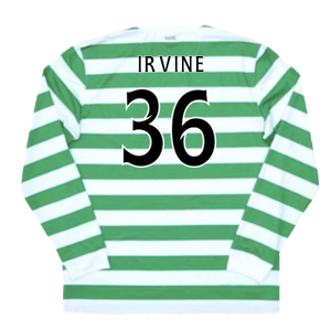 Celtic 2012-13 Long Sleeved Home Shirt (XL) (Excellent) (Irvine 36)_1