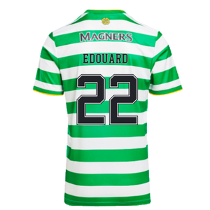 Celtic 2020-21 Home Shirt (L) (Mint) (EDOUARD 22)_1