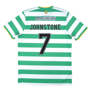 Celtic 2020-21 Home Shirt (XL) (Mint) (JOHNSTONE 7)_1