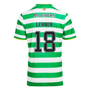 Celtic 2020-21 Home Shirt (L) (Mint) (LENNON 18)_1